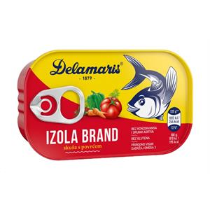 Delamaris Maquereau Tomate sauce izola 125g